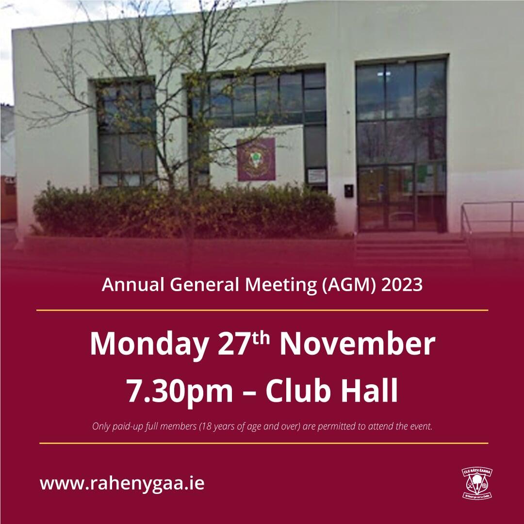 Annual General Meeting 2023