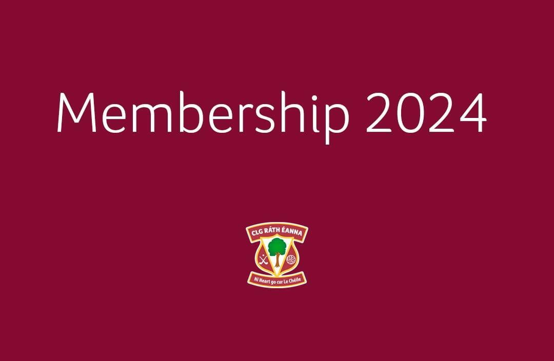 Raheny GAA Membership 2024